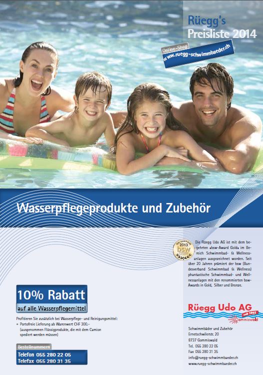 schwimmbad wasserpflegemittel preise 2014